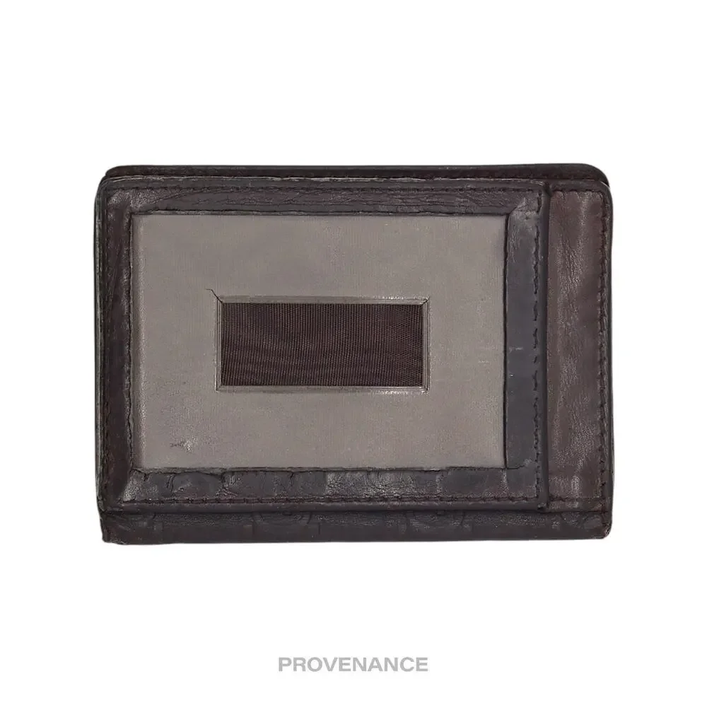 🔴 Gucci Pocket Organizer Wallet - Chocolate GG Guccissima